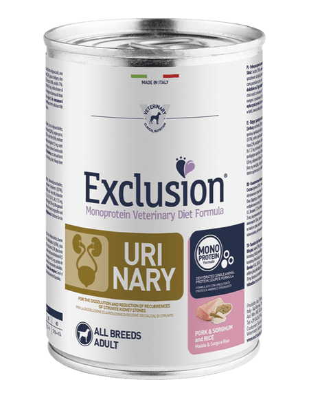 Exclusion Urinary Schwein, Reis & Hirse Nassfutter
