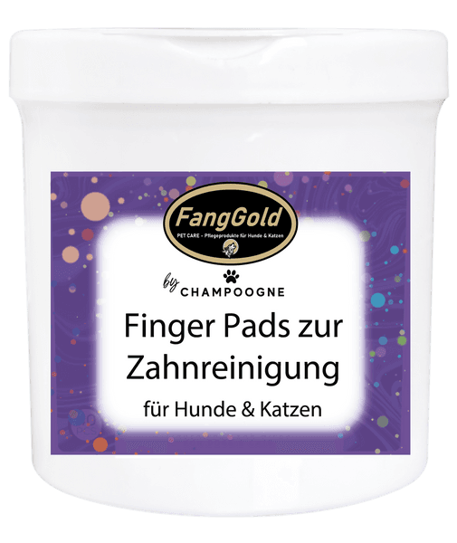 FangGold CHAMPOOGNE Finger-Pads zur Zahnreinigung