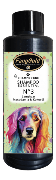FangGold CHAMPOOGNE Shampoo No.3 Langhaar Macadamia & Kokosöl