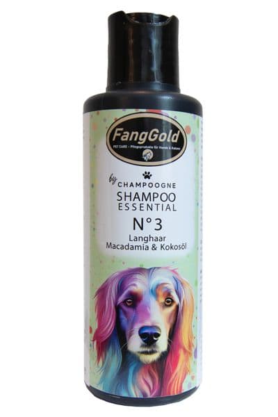 FangGold CHAMPOOGNE Shampoo No.3 Langhaar Macadamia & Kokosöl