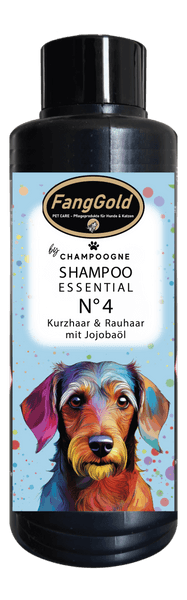 FangGold CHAMPOOGNE Shampoo No.4 Kurz- & Rauhhaar mit Jojobaöl