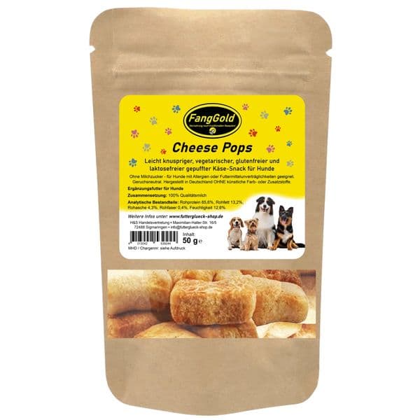 FangGold Cheese Pops gepuffter Käse