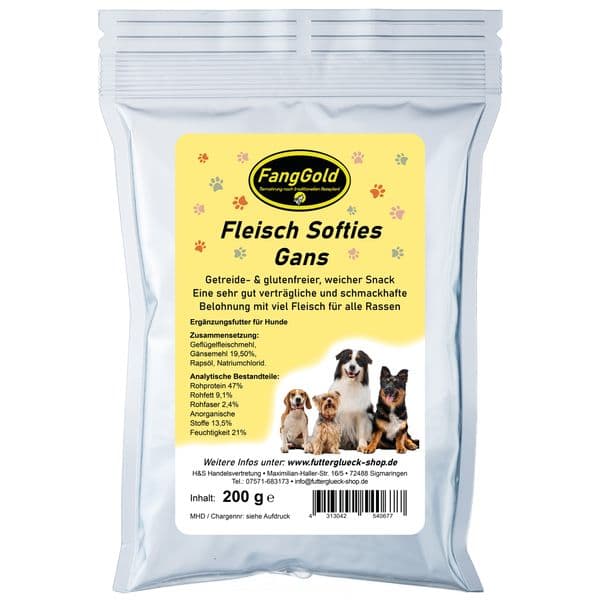 FangGold Fleisch Softies Gans