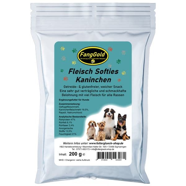 FangGold Fleisch Softies Kaninchen