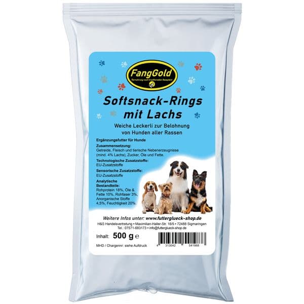 FangGold Softsnack-Rings mit Lachs