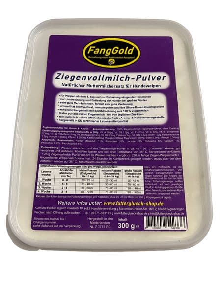 FangGold Ziegenvollmilchpulver