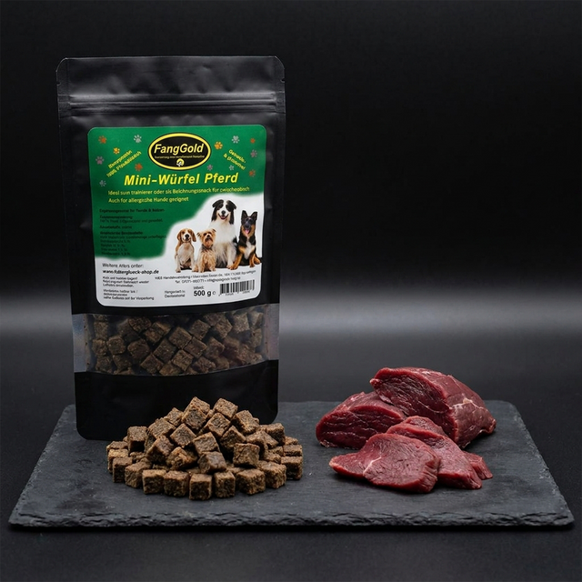 FangGold Mini-Würfel Pferd 500 g – Bild 4