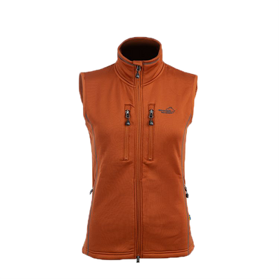 Power Fleece Weste Damen Burnt Orange – Nahrungsergänzung für Hunde