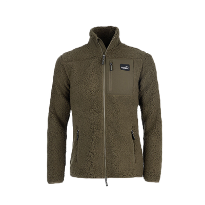 Sherpa Fleecejacke Damen Olivgrün – Nahrungsergänzung für Hunde