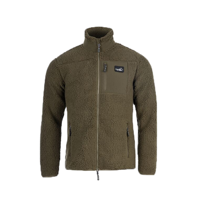 Sherpa Fleecejacke Herren Olivgrün – Nahrungsergänzung für Hunde